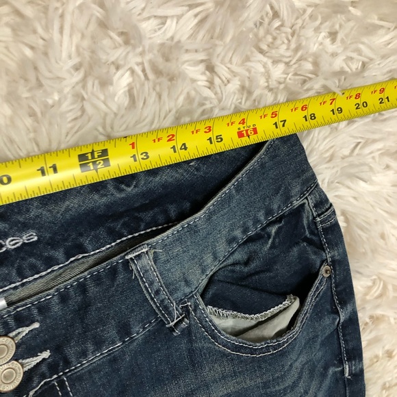 Maurices 13/14R ankle skinny-folded crop Capri style jeans. Spring cleaning❤️❤️ - Picture 10 of 15